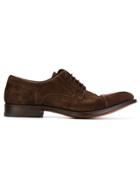 Santoni Classic Derby Shoes - Brown