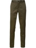 Givenchy Star And Stripe Trimmed Trousers - Green