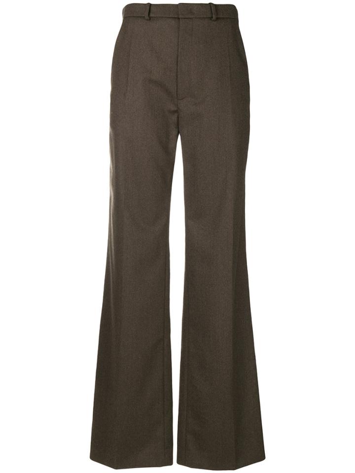 Joseph Fergus Wide-leg Trousers - Green