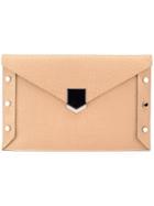 Jimmy Choo 'lockett' Envelope Clutch, Women's, Nude/neutrals