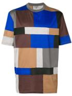 Lanvin Colour Blocked T-shirt - Blue