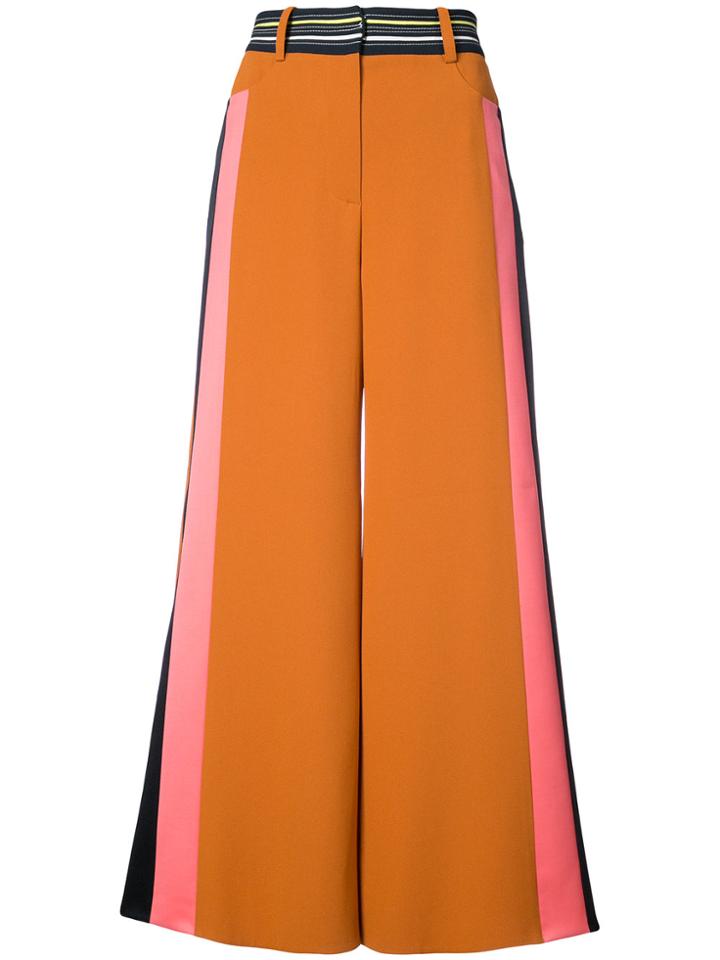 Peter Pilotto Stripe Panel Culottes - Brown