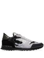 Valentino Valentino Garavani Rockrunner Low-top Sneakers - Grey