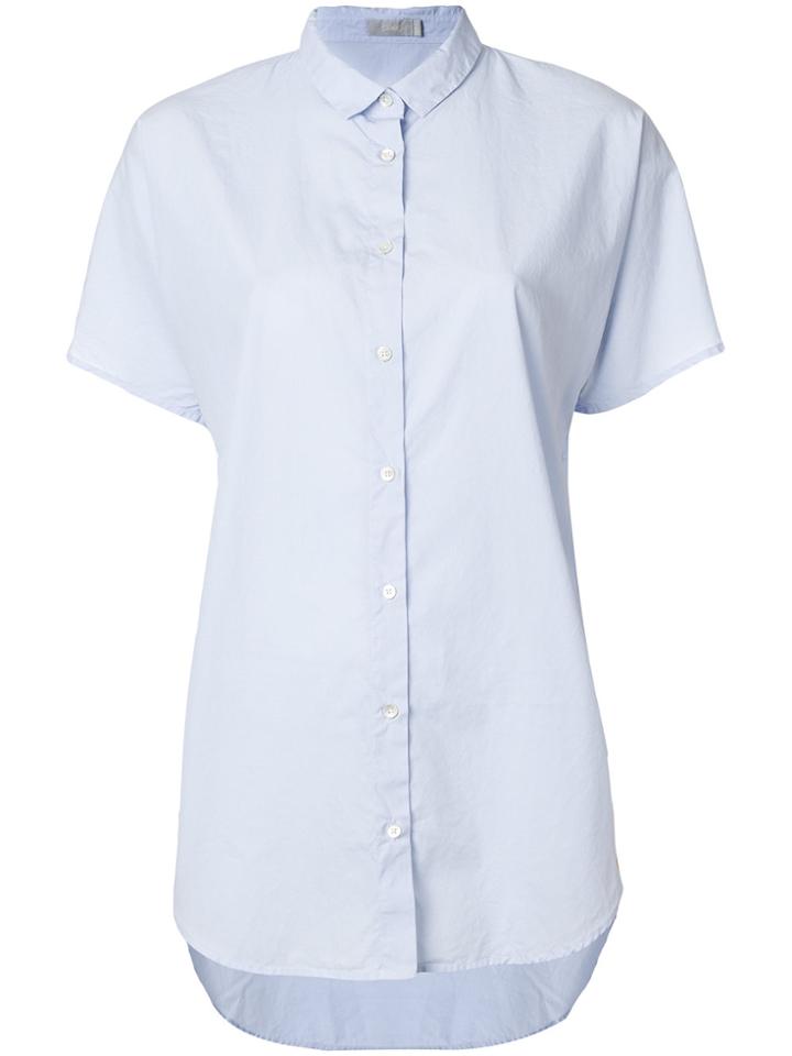 Closed Short Sleeve Shirt - Blue