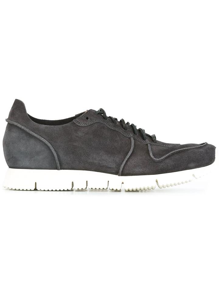 Buttero Panelled Lace-up Sneakers