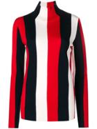Calvin Klein Fitted Knitted Sweater - Red