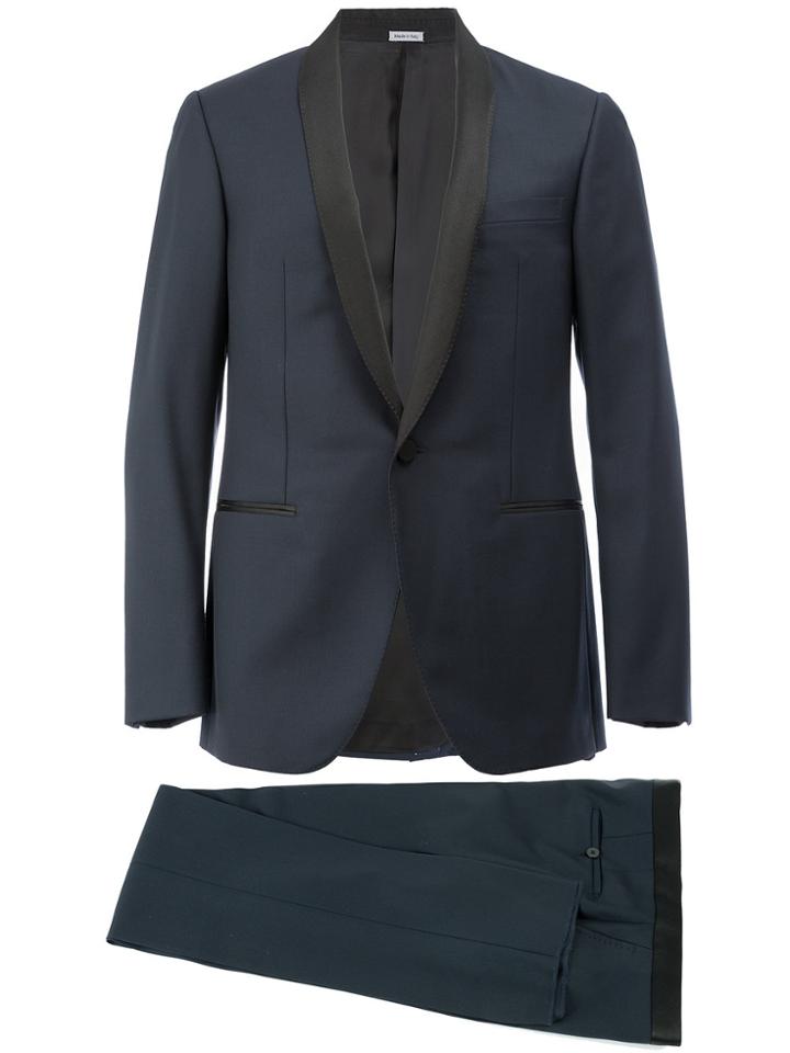 Lanvin Single-breasted Tuxedo Suit - Blue