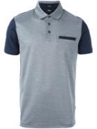 Boss Hugo Boss Colour Block Polo Shirt, Men's, Size: Xxl, Blue, Cotton