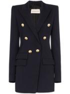 Alexandre Vauthier Double-breasted Wool Blazer - Blue