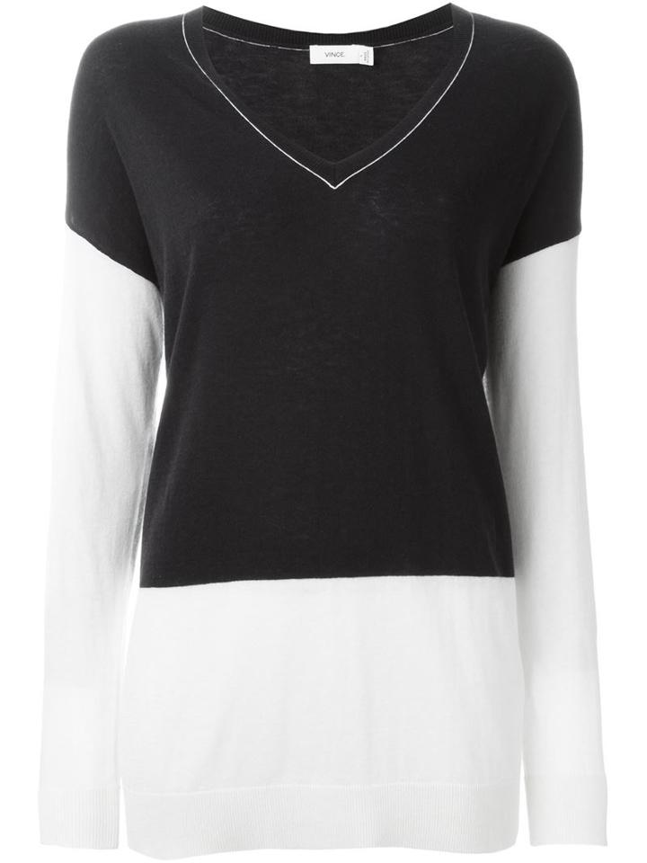 Vince Colour Block Sweater