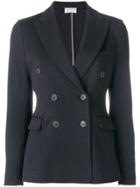 Kiltie Double Breasted Blazer - Blue