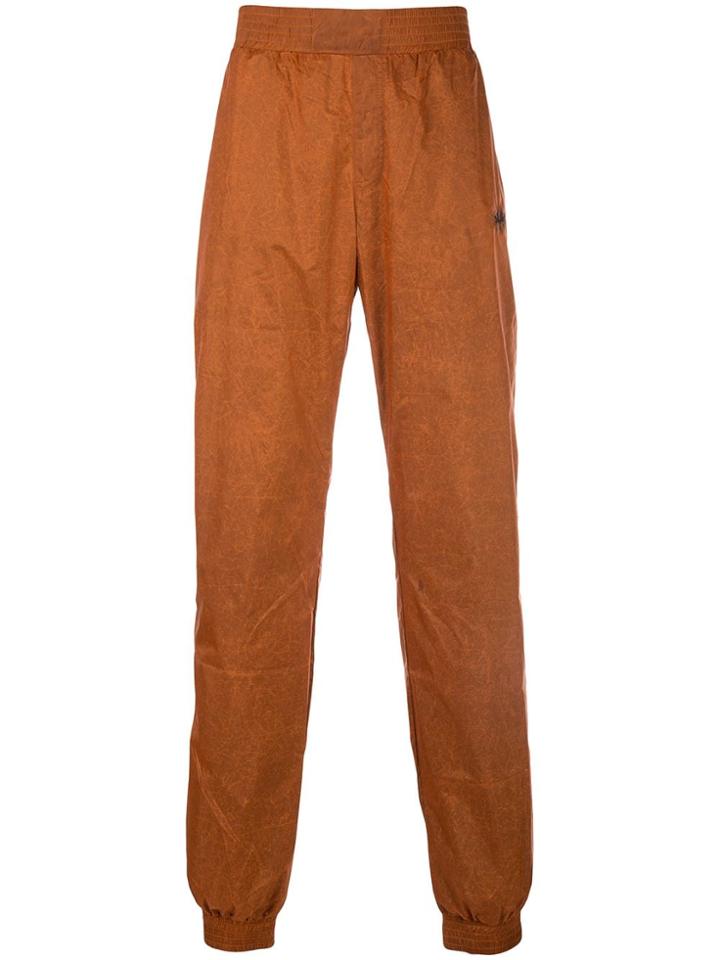 Anton Belinskiy Marbled Track Pants - Orange