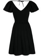 Sandro Paris Knitted Tennis Dress - Black