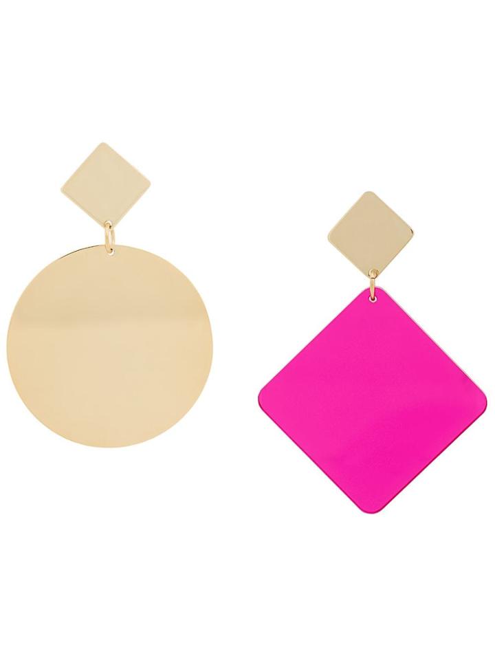Isabel Marant Étoile Diamond-shaped Drop Earrings - Gold