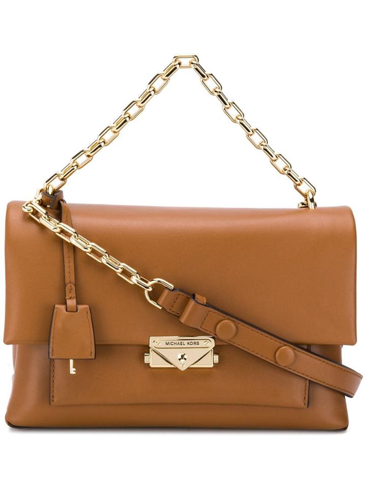 Michael Kors Cece Medium Shoulder Bag - Brown
