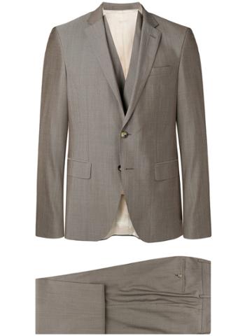 Boss Hugo Boss Three-piece Formal Suit - Grey