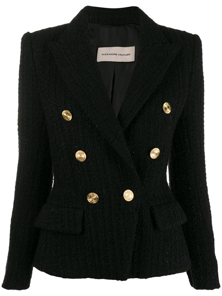 Alexandre Vauthier Classic Fitted Blazer - Black