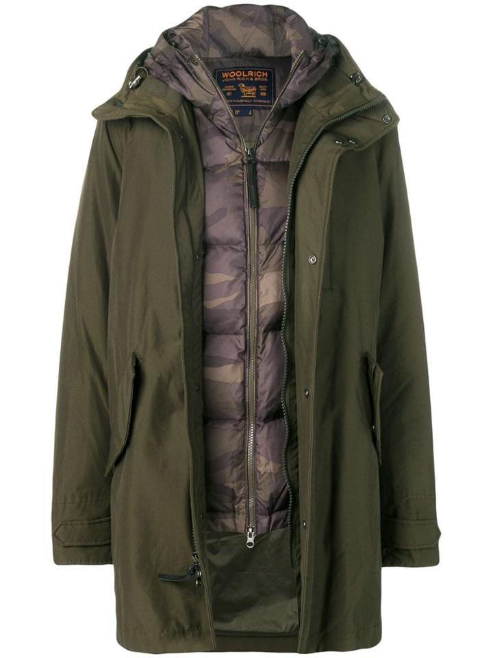 Woolrich Classic Parka Coat - Green