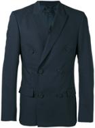 Calvin Klein Double Breasted Blazer - Blue