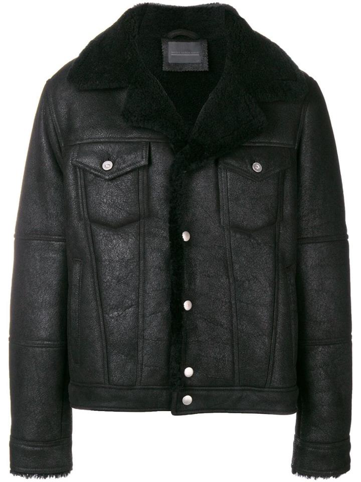 Diesel Black Gold Shearling Coat