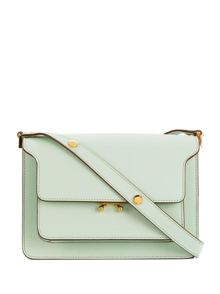 Marni Shoulder Trunk Bag - Green