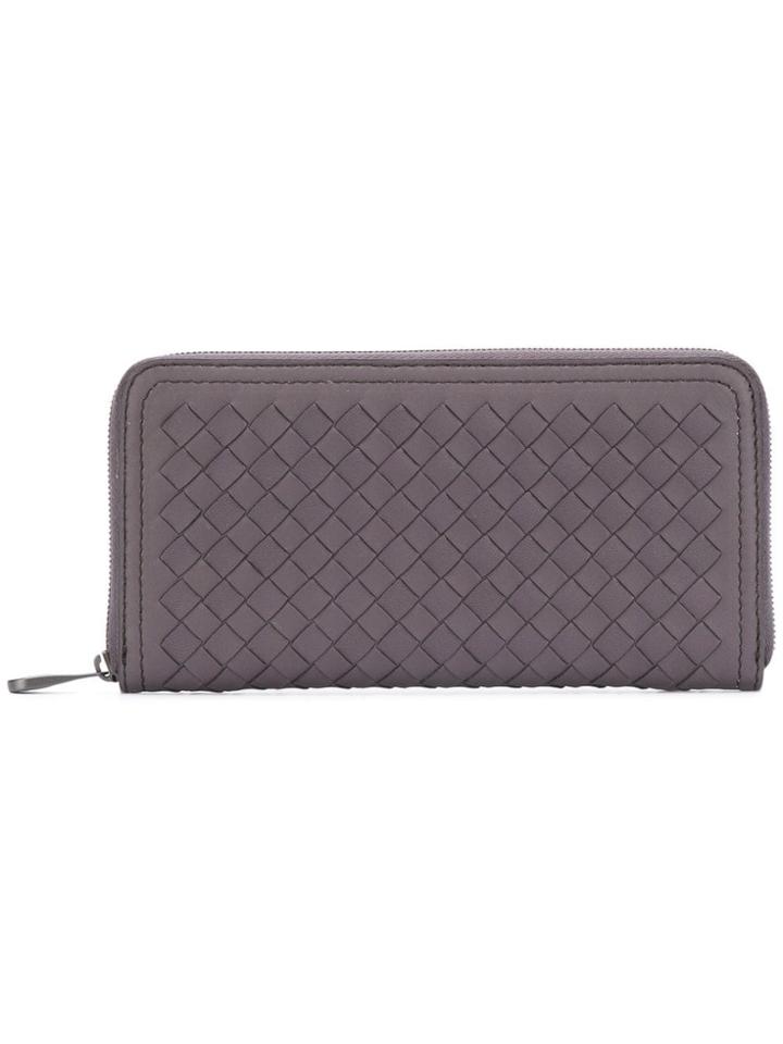 Bottega Veneta Zip Around Wallet - Pink