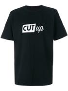 Sacai Cut Up T-shirt - Black