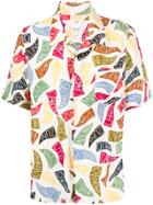 Visvim Pennants Print Shirt - White