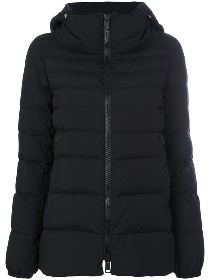Herno Zip Up Puffer Jacket - Black