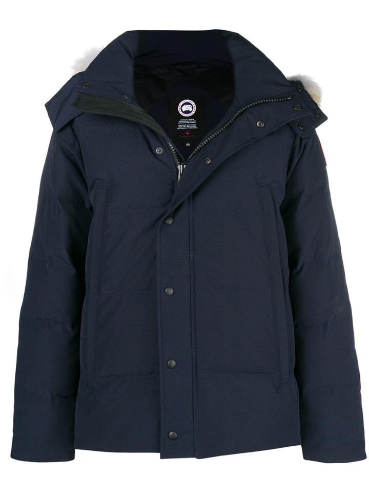 Canada Goose Wyndham Parka Coat - Blue