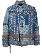Craig Green - Tile Print Jacket - Men - Cotton/wool - S, Blue, Cotton/wool