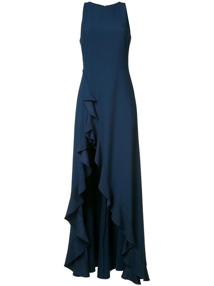 Zac Zac Posen - 'janice' Gown - Women - Spandex/elastane/polyester - 12, Blue, Spandex/elastane/polyester