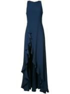 Zac Zac Posen - 'janice' Gown - Women - Spandex/elastane/polyester - 12, Blue, Spandex/elastane/polyester