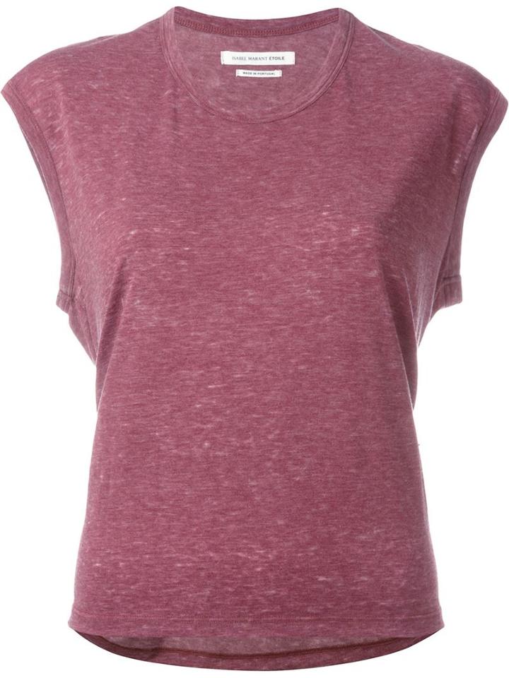 Isabel Marant Étoile 'dobson' Heathered T-shirt