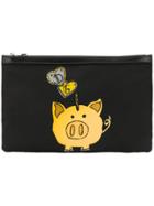 Dolce & Gabbana Piggy Bank Clutch - Black