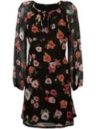 Twin-set Floral Print Tunic Dress