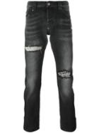 Philipp Plein 'so Rock' Straight-leg Jeans, Men's, Size: 29, Black, Cotton/spandex/elastane/polyester
