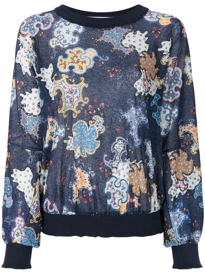 See By Chloé All-over Printed Sweatshirt - Multicolour