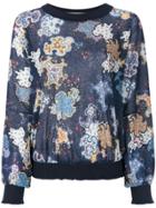 See By Chloé All-over Printed Sweatshirt - Multicolour