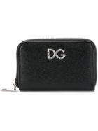 Dolce & Gabbana Small Zip Around Wallet - Black