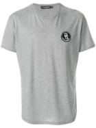 Dolce & Gabbana Logo Patch T-shirt - Grey