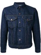 Orslow Classic Denim Jacket, Men's, Size: 2, Blue, Cotton