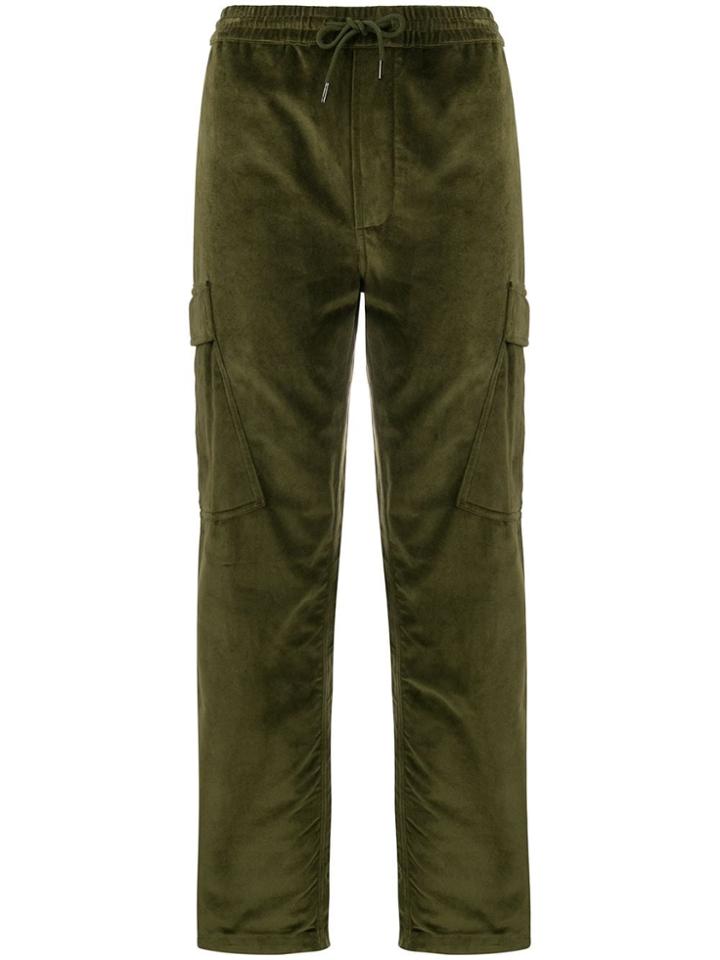 Maharishi Velvet Cargo Pants - Green