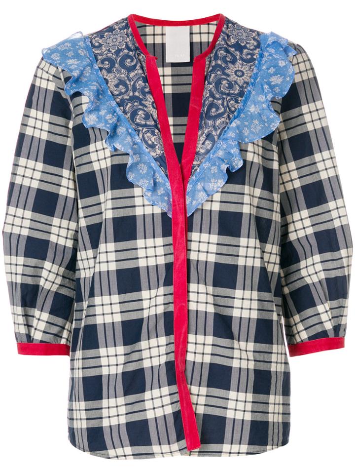 Pinko Checked Shirt - Blue