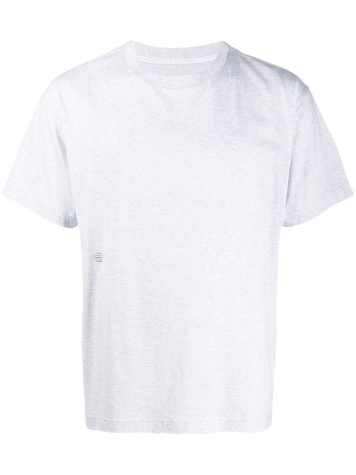 Fumito Ganryu Embroidered Cotton T-shirt - White