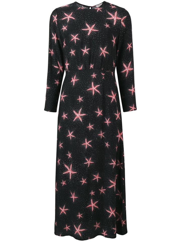 Rixo London Alice Starfish Dress - Black