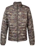 Woolrich 'sundance' Camouflage Padded Jacket, Men's, Size: Medium, Green, Polyester