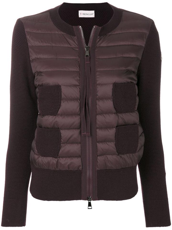 Moncler Multi-pocket Padded Jacket - Red
