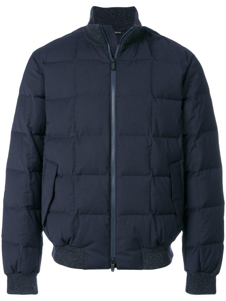 Z Zegna Padded Jacket - Blue