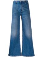 Calvin Klein Jeans High Rise Flared Jeans - Blue